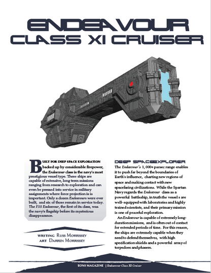 Endeavour Class XI Cruiser (WOIN)