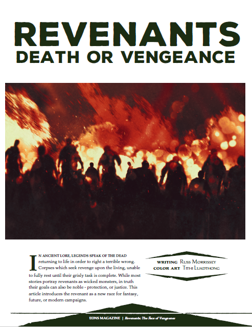 Revenants: Death or Vengeance (WOIN)