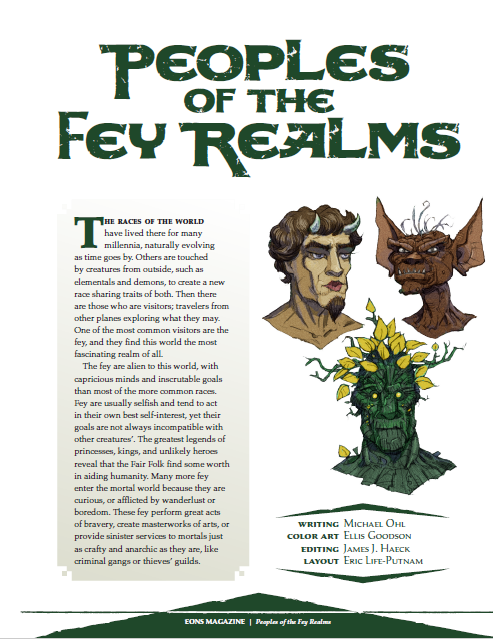 People of the Fey Realms (WOIN)