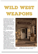 Load image into Gallery viewer, Wild West Weapons (WOIN)