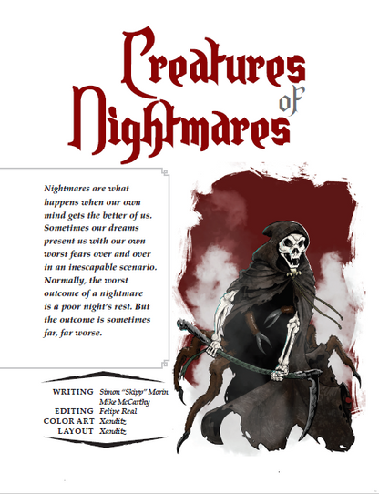 Creatures of Nightmares (WOIN)