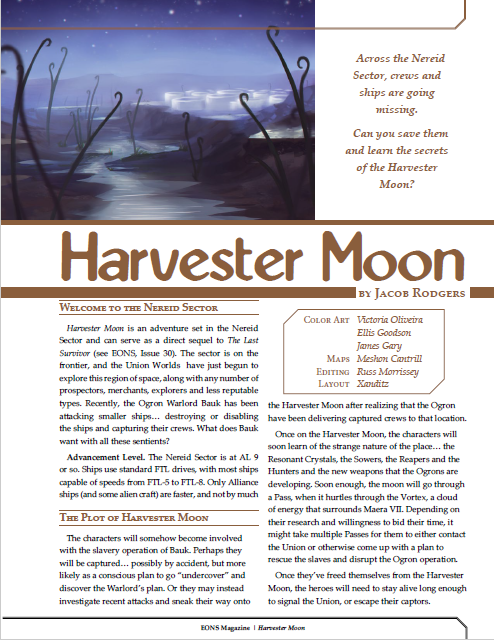 Harvester Moon (WOIN)