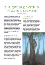 Load image into Gallery viewer, The Goddess Within: Playing Nymphs (WOIN)