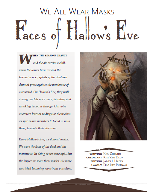 Faces of Hallow's Eve (WOIN)